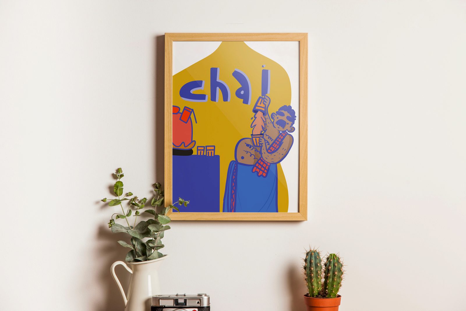 Chai — Oji Kadai art print