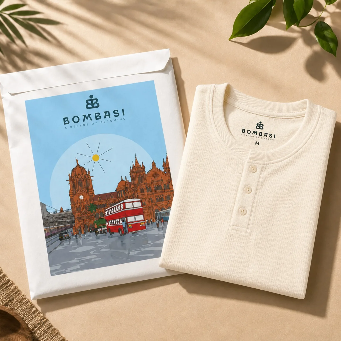 Bombasi packaging illustration
