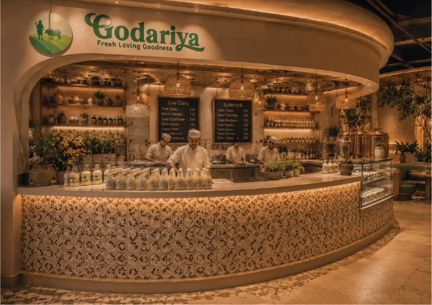 Godariya kiosk detail