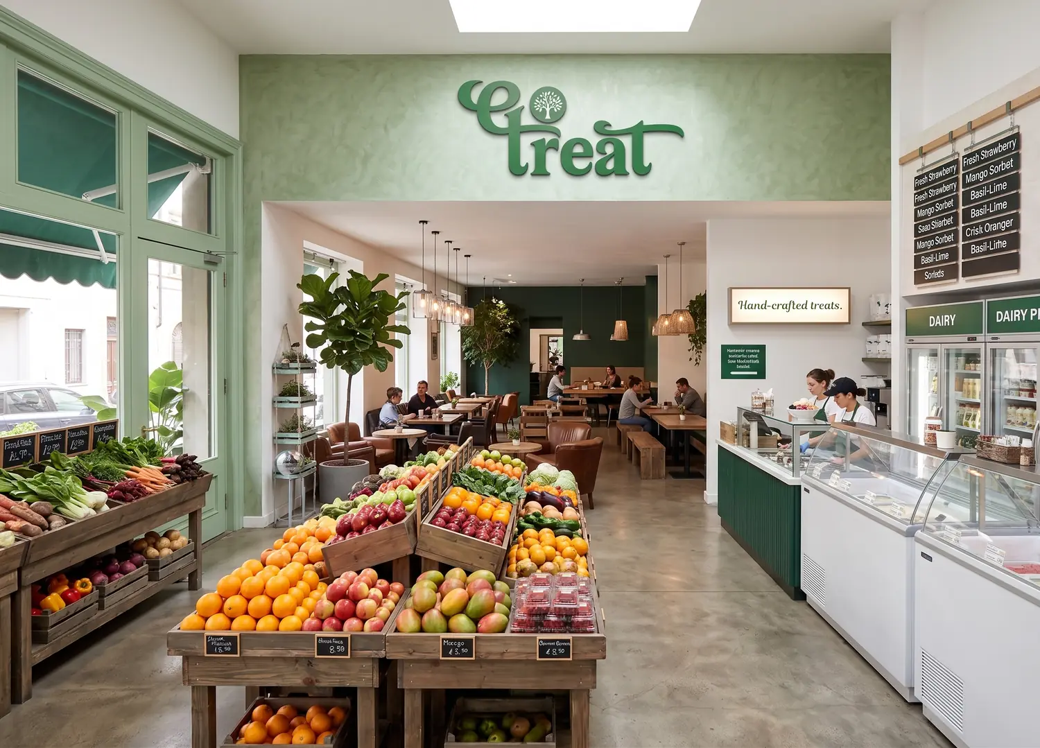 Inside a Go Treat store
