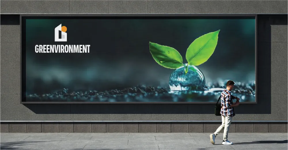 Greenvironment billboard artwork