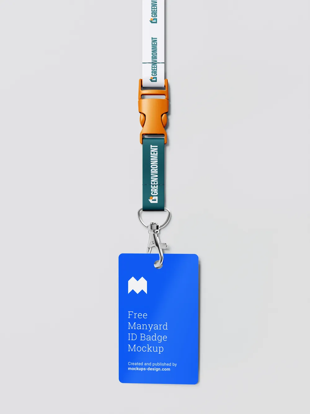 Greenvironment lanyard and ID badge