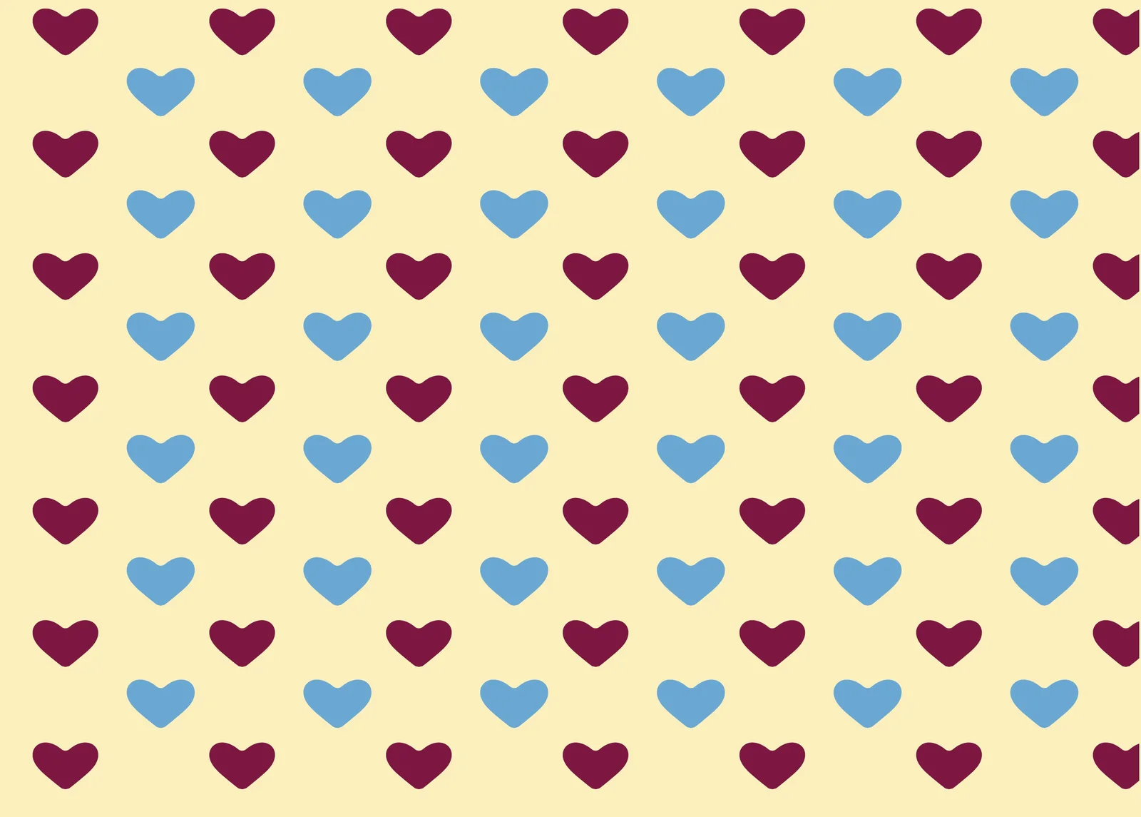 Little Bakery heart pattern