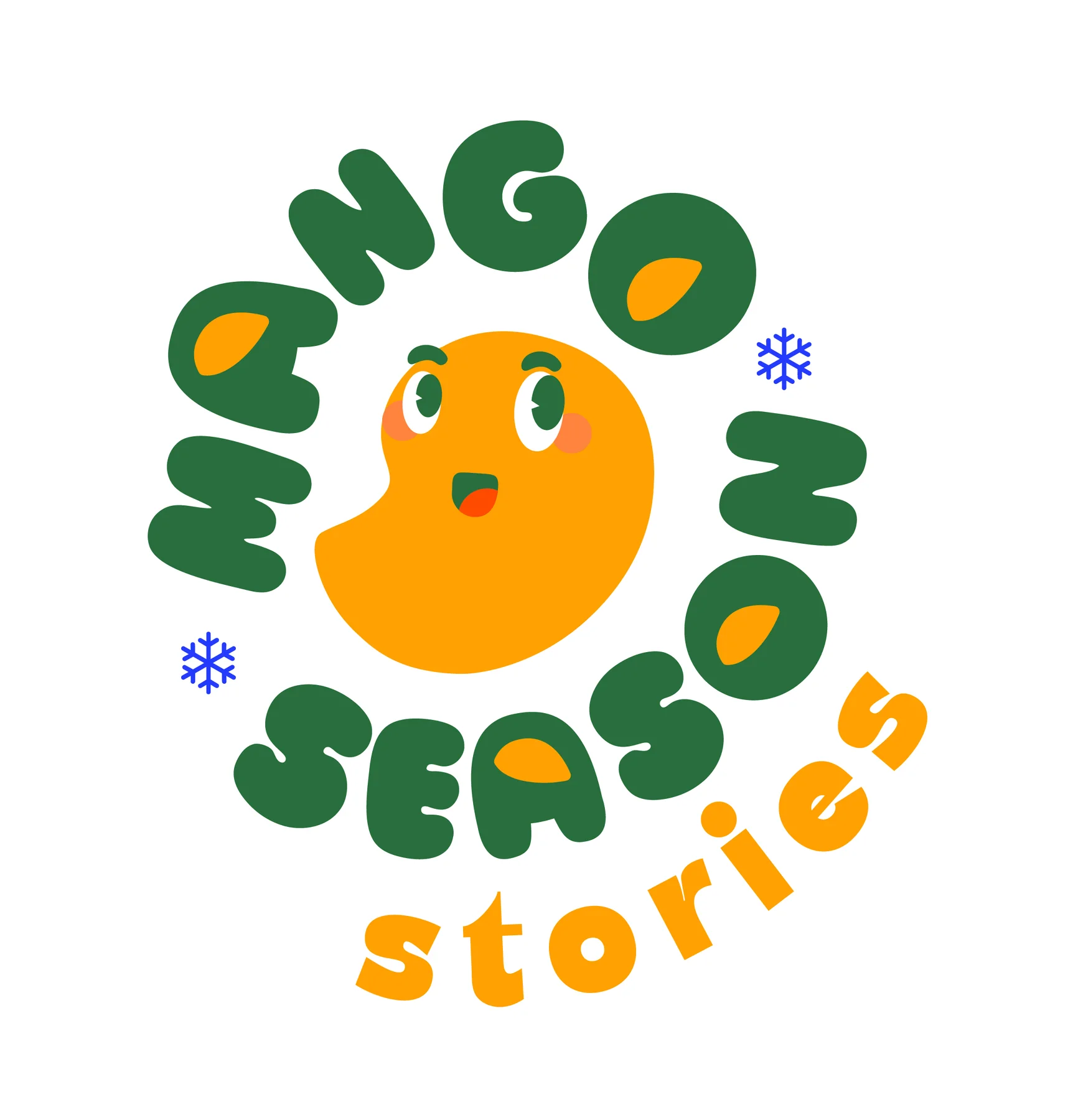 Mango Season Stories logo lockup