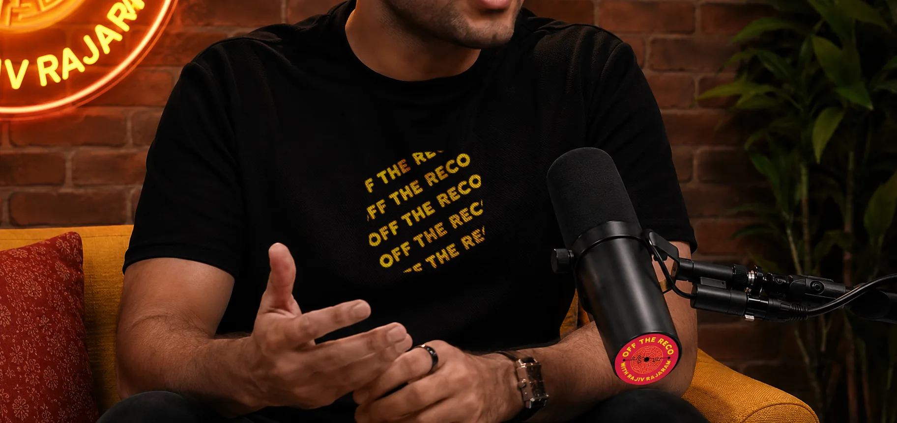 Off the Reco branded tee