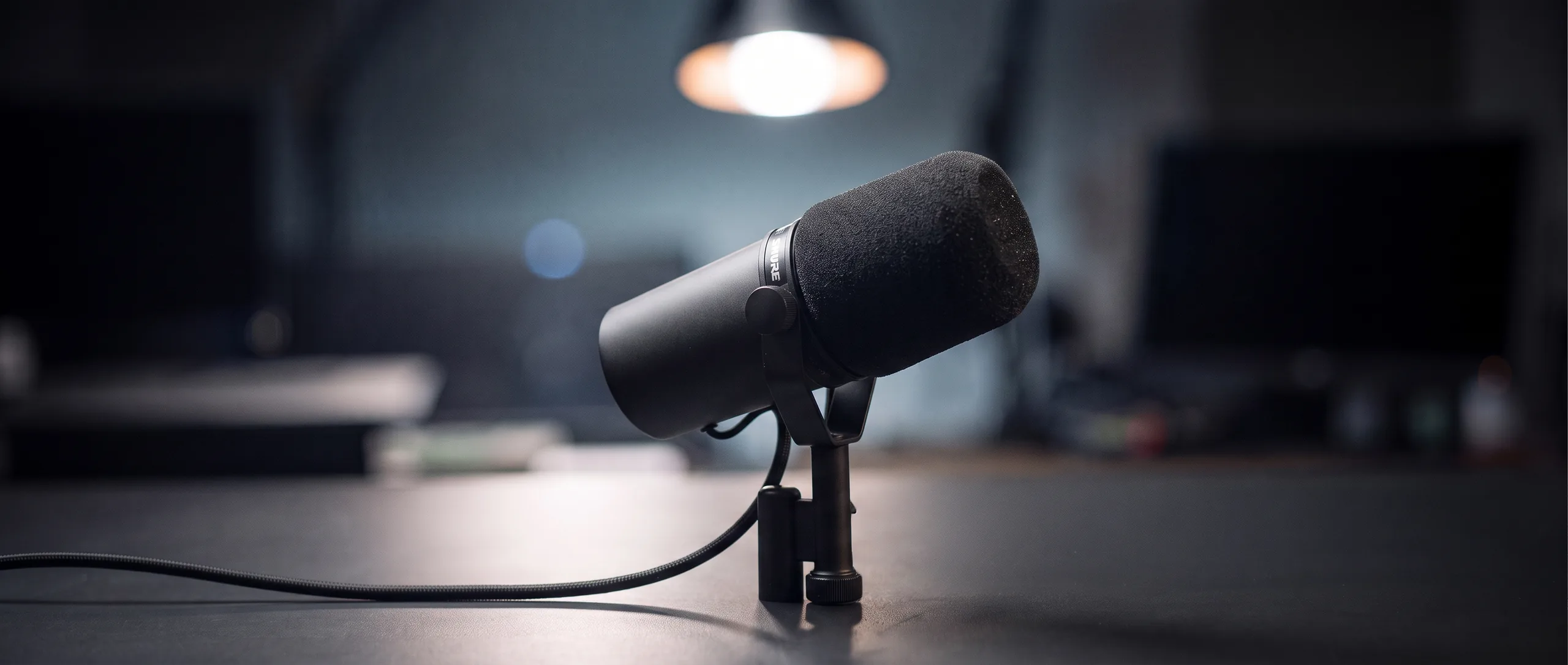 Off the Reco podcast microphone