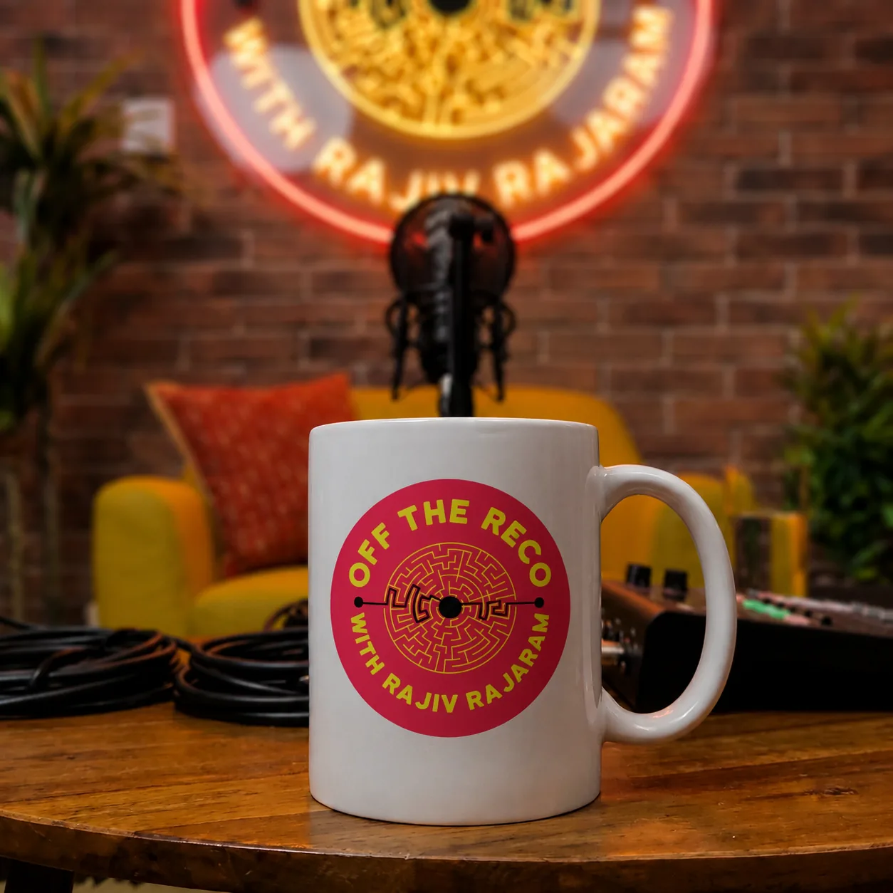 Off the Reco branded mug