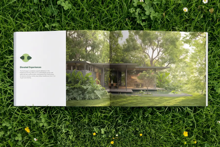 The Sircle brand book, open on the identity pages