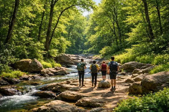 Wonder Woods — a guided walk along a forest creek