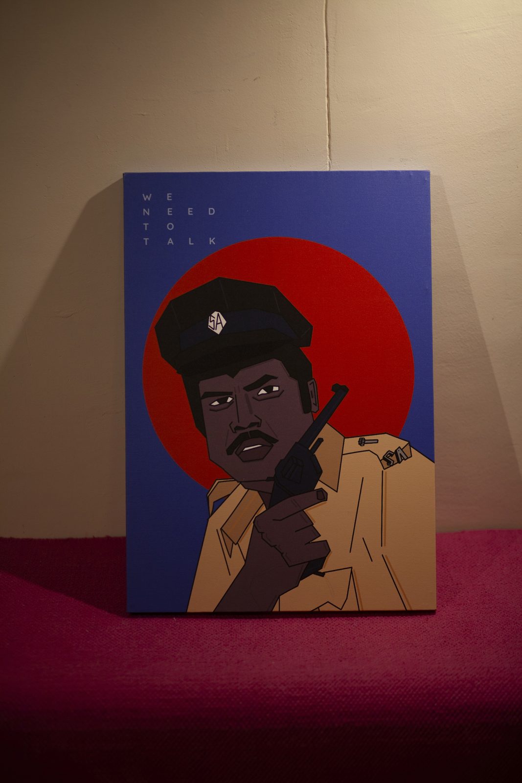 We Need To Talk — Oji Kadai canvas